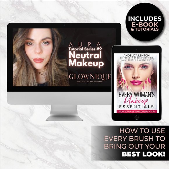 GLOWNIQUE AURA Professional Makeup and Skincare Brush Set - Picture 14 of 17